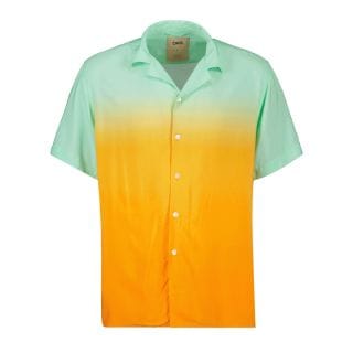 Oas 7005 Camicia In Viscosa Sunset Grade Casual Uomo