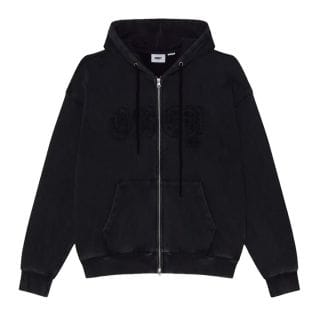Obey 111640030 Felpa C/capp Fz Rlx Fit Gothic Obey Street Style Uomo