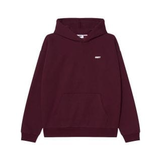 Obey 112470224 Felpa Con Cappuccio Bold Star Extra Heavy Hood Street Style Uomo