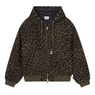 Obey 121800633 Giacca Denim Studded Zip Up Obey Street Style Uomo