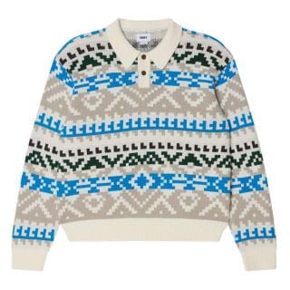 Obey 15100113 Polo Ml Obey Geo Street Style Uomo