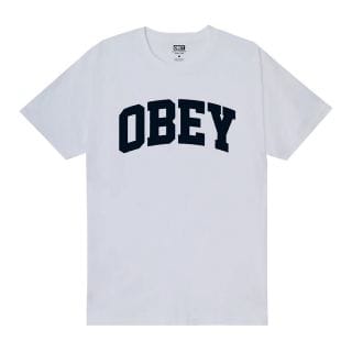 Obey 163303941 T Shirt Regular Fit Collegiate Street Style Uomo