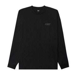 Obey 163554454 Maglia Manica Lunga Regular Fit Treble Obey Street Style Uomo