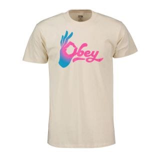 Obey 165263474 T Shirt Obey Okay Street Style Uomo