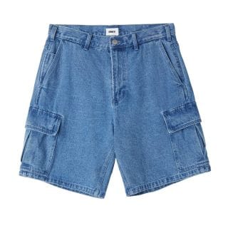 Obey 172100085 Bermuda Bigwig Baggy Denim Cargo Street Style Uomo