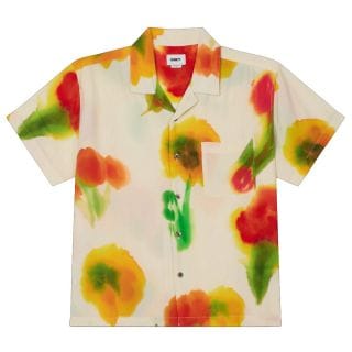 Obey 181210438 Camicia Manica Corta Kinney Woven Street Style Uomo
