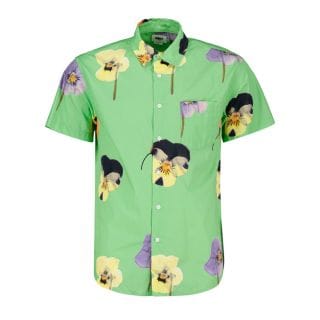 Obey 22mc0000043 Camicia Manica Corta Redux Woven Street Style Uomo