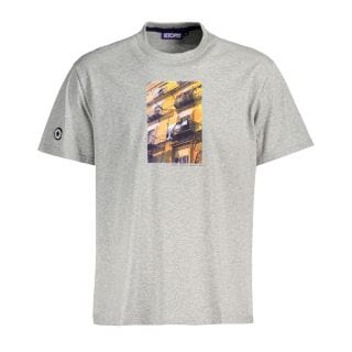 Octopus 23w0ts45 T-shirt Hang Street Style Uomo