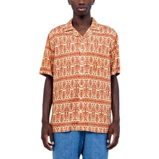 Olow Chalohbumb Camicia All Over Hawaiian Casual Uomo