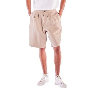 Olow Handa Bermuda Over Con Pinces Casual Uomo
