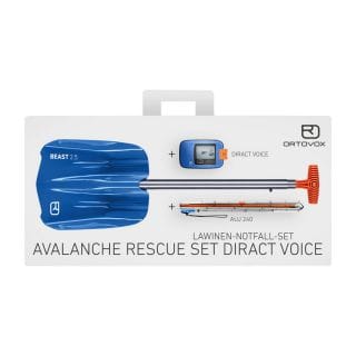 Ortovox 29754 Kit Diract Voice Artva+pala+sonda Soccorso Sci Alpinismo Uomo