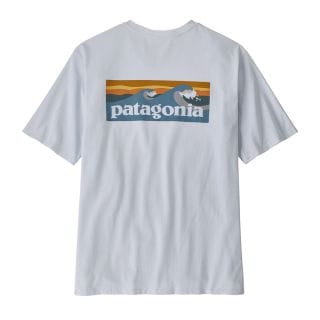Patagonia 37655 T-shirt Boardshort Logo Pocket Responsibili-tee® Abbigliamento Montagna Uomo