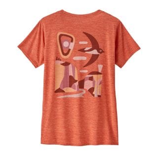 Patagonia 45390 T-shirt Capilene® Cool Daily Graphic-lands Abbigliamento Montagna Donna