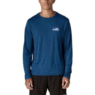 Patagonia 45454 Maglia Manica Lunga Cap Cool Daily '73 Skyline Abbigliamento Montagna Uomo