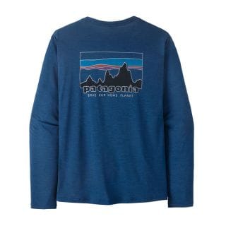 Patagonia 45454 Maglia Manica Lunga Cap Cool Daily '73 Skyline Abbigliamento Montagna Uomo