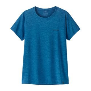 Patagonia 45489 T-shirt Cap Cool Daily Boardshort Logo Donna Abbigliamento Montagna Donna
