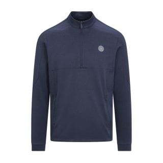 Penguin Ogkfb021 Pieced 1/4-zip Midweight Pullover Abbigliamento Golf Uomo