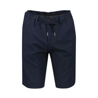 Perfection 24p71749 Bermuda Elastico Coulisse In Lino Cotone Casual Uomo