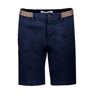 Perfection 25pl5109 Bermuda Taglio Chino Cotone Lino Con Cintura Casual Uomo