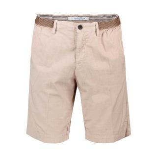 Perfection 25pl5109 Bermuda Taglio Chino Cotone Lino Con Cintura Casual Uomo