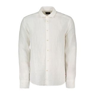 Peuterey Peu4286 Camicia Collo Francese In Lino Vintex Casual Uomo