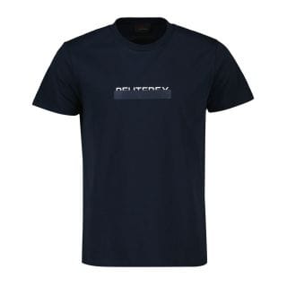Peuterey Peu5136 T-shirt Scritta Logo Manderly G4 Casual Uomo
