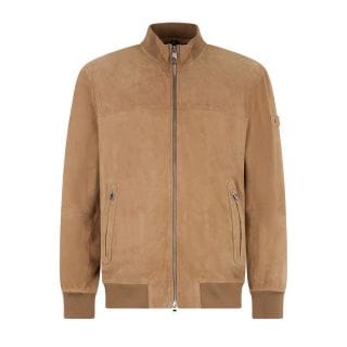 Peuterey Peu5743 Bomber In Suede Sands Pe08 Giacconi Uomo