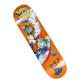 Polar Skate Co. Pol Tavola Polar Bus Stop Emilie Laurent 8 Skateboard Skateboarding Uomo