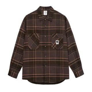 Polar Skate Co. Psc Camicia Manica Lunga Flanella Mike Street Style Uomo