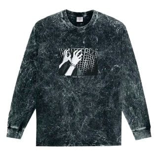 Polar Skate Co. Psc Maglia Acid Ml Caged Hands Street Style Uomo