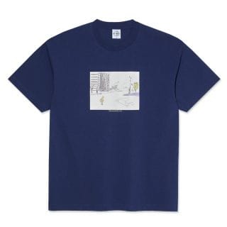 Polar Skate Co. Psc T-shirt Downtown Street Style Uomo