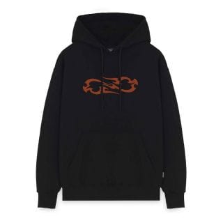 Propaganda 25fwprfe440 Felpa Con Cappuccio Logo Quill Street Style Uomo