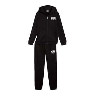 Puma 683318 Tuta Full Zip Con Cappuccio Squad Bambino Abbigliamento Bambino Junior