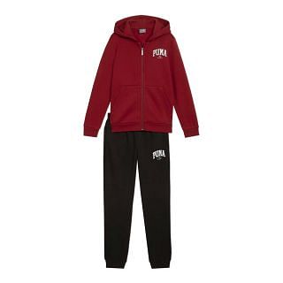 Puma 683318 Tuta Full Zip Con Cappuccio Squad Bambino Abbigliamento Bambino Junior