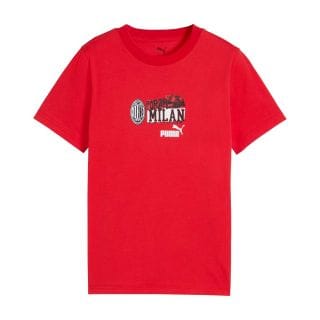 Puma 779316 T-shirt Football Nrgy+ Milan Bambino Squadre Calcio Junior