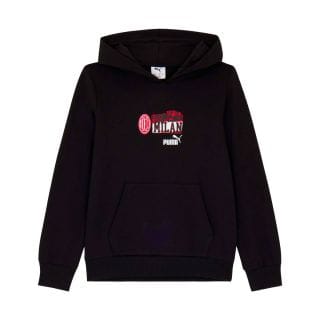 Puma 779332 Felpa Con Cappuccio Milan Bambino Squadre Calcio Junior