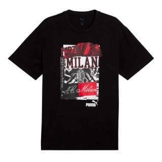 Puma 779333 T-shirt Football Nrgy+ Milan Squadre Calcio Uomo