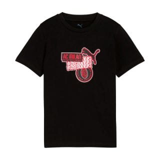 Puma 782601 T-shirt Ftblculture Milan Bambino Squadre Calcio Junior