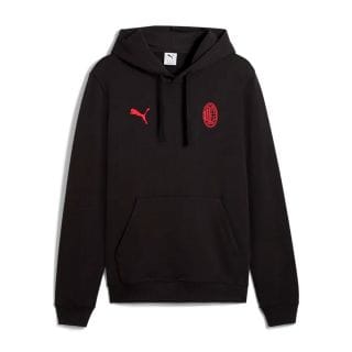 Puma 786801 Felpa Con Cappuccio Ftbl Ess Milan Squadre Calcio Uomo