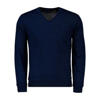 Ralph Lauren 71087633 Maglione Scollo V In Misto Lana Casual Uomo