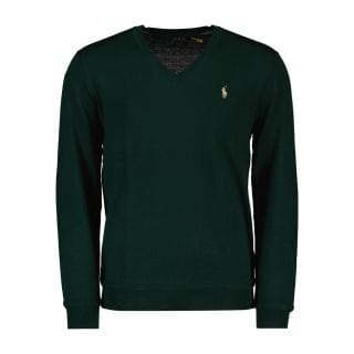 Ralph Lauren 710876338 Maglione Scollo V Merinos Casual Uomo