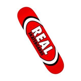 Real 10021932910 Tavola Real Classic Oval Skateboard Skateboarding Uomo