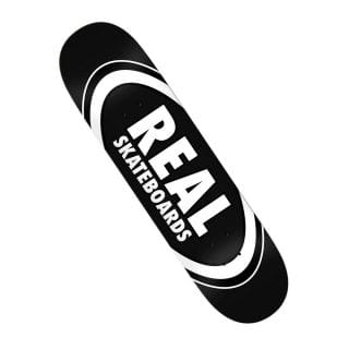 Real E01reaclo Tavola Real Team Classic Oval 8.25 Skateboard Skateboarding Uomo