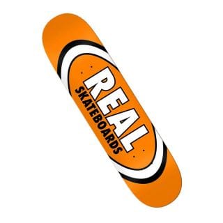 Real E01reaclo7.5 Tavola Real Team Classic Oval 7.75 Skateboard Skateboarding Uomo