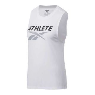 Reebok Gp7914 Canotta Athlete Vector Donna Abbigliamento Training E Palestra Donna