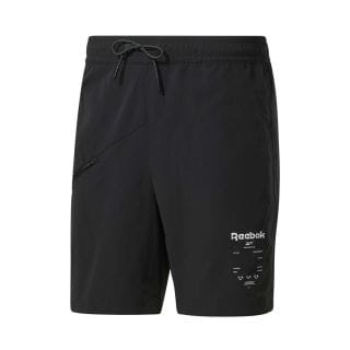 Reebok Gt3254 Short Road Trip Woven Abbigliamento Training E Palestra Uomo