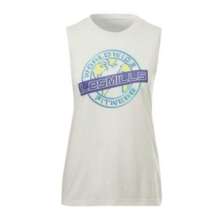 Reebok Hn6029 Canotta Graphic Donna Abbigliamento Training E Palestra Donna