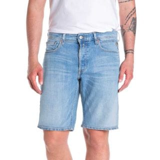 Replay M1072000573846 Bermuda In Denim  Grover Casual Uomo