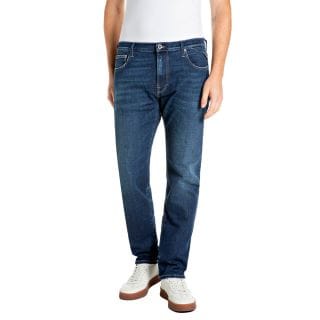 Replay M1075000285200 Jeans Aideen Straight 11 Once 1/2 Lung 32 Casual Uomo