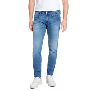 Replay M914000261c39 Jeans Slim Anbas 12 Once Pow Str Lung 32 Casual Uomo